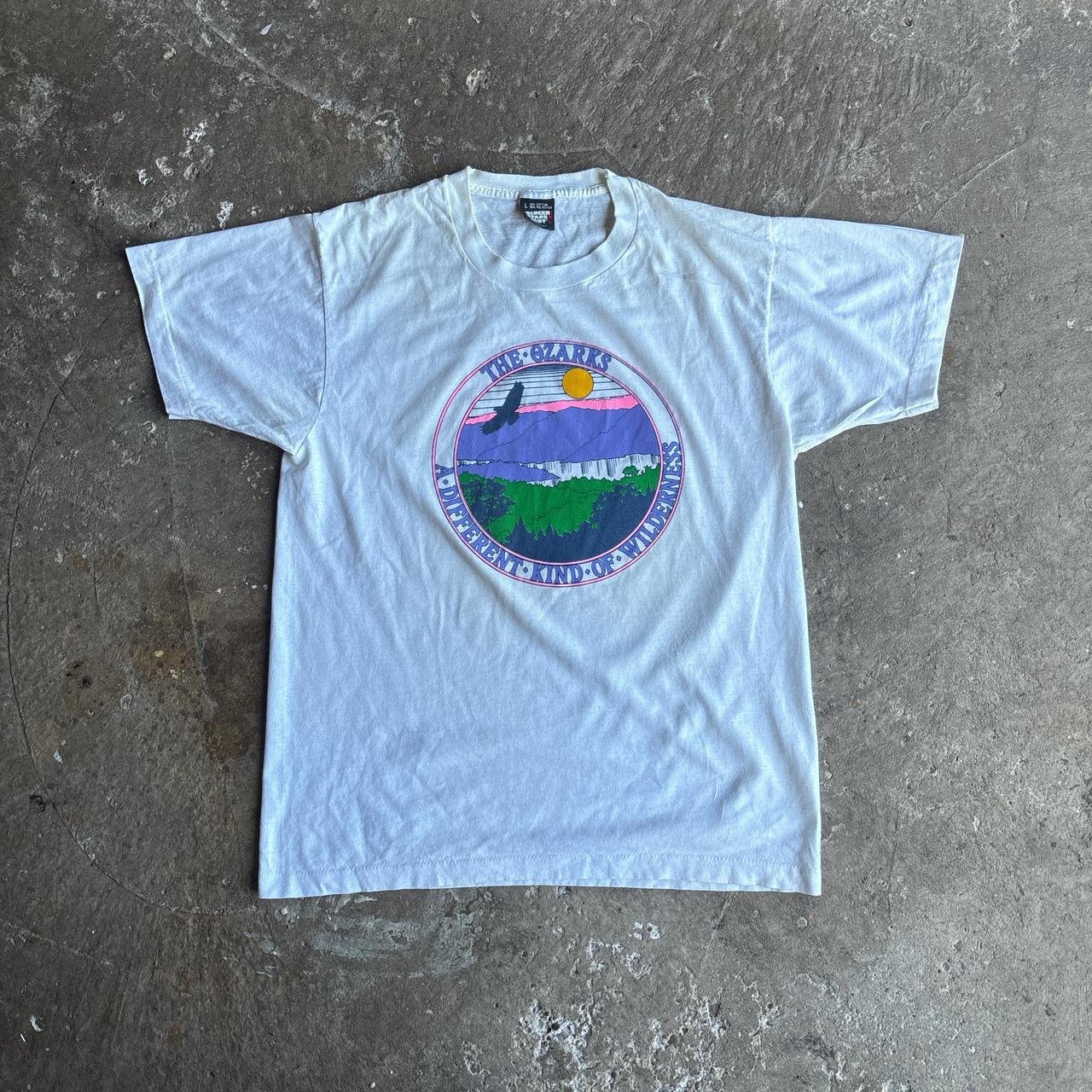 White Single Stitch ‘The Ozarks’ Graphic T-Shirt