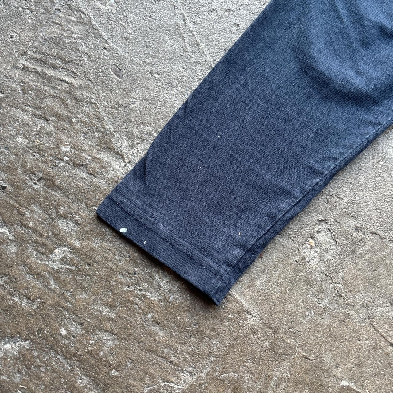 00s Navy Armani Jeans long sleeve top - M