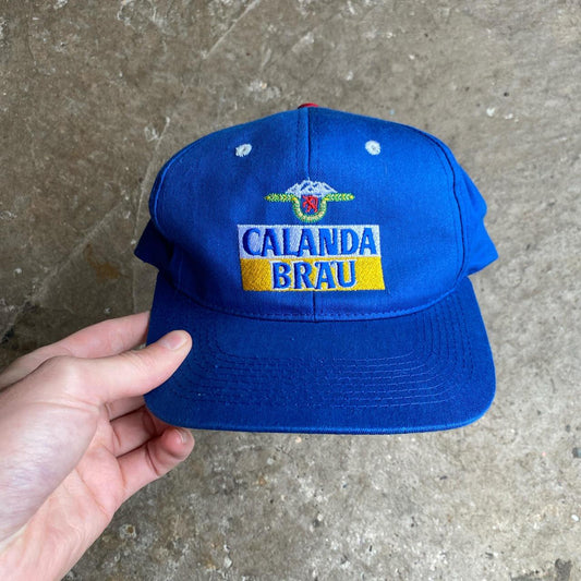 Blue ‘Calanda Brau’ Snapback Cap - One Size