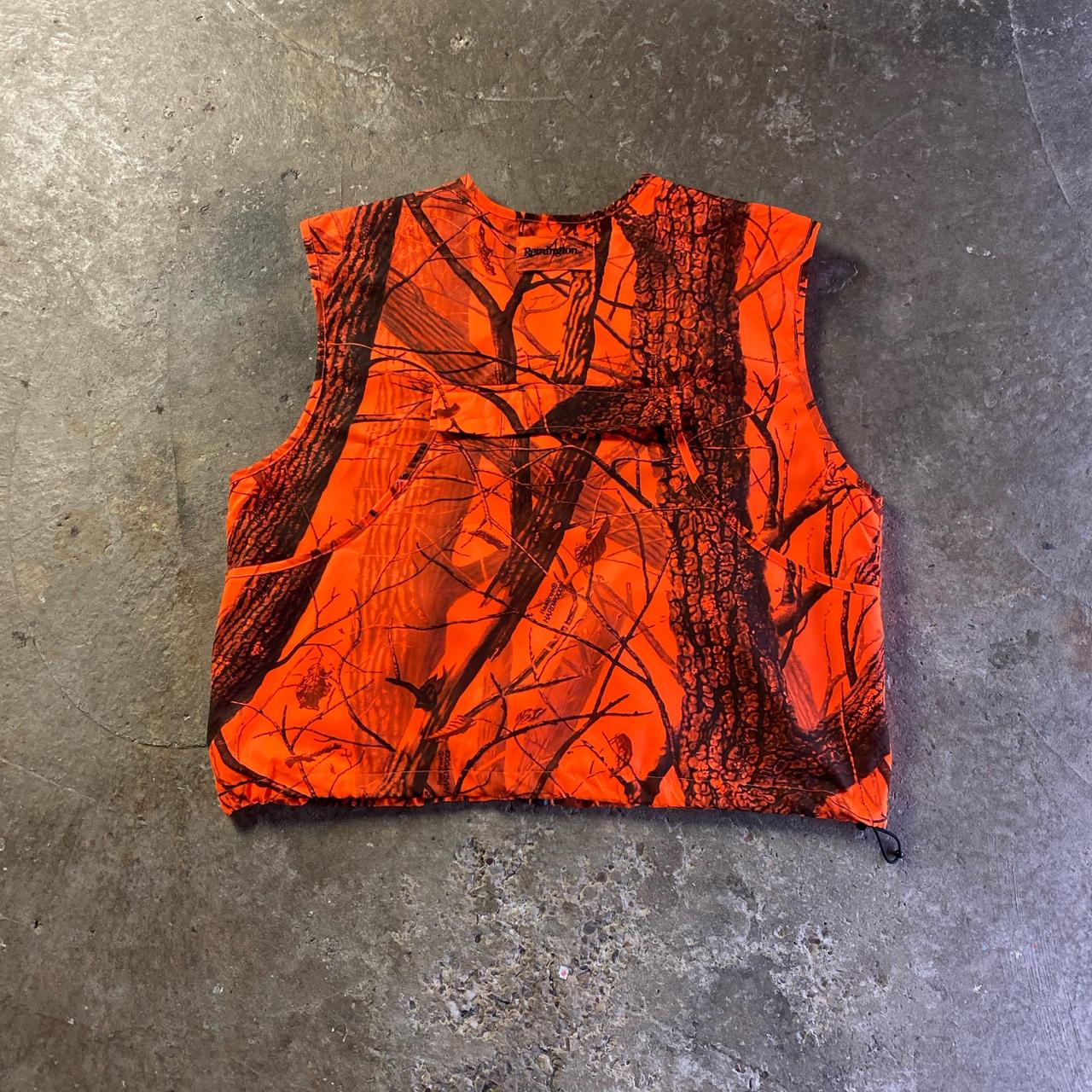 Orange Remington Realtree Print Vest Jacket - XL