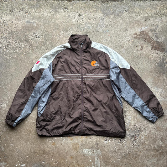 Reebok Browns NFL track jacket