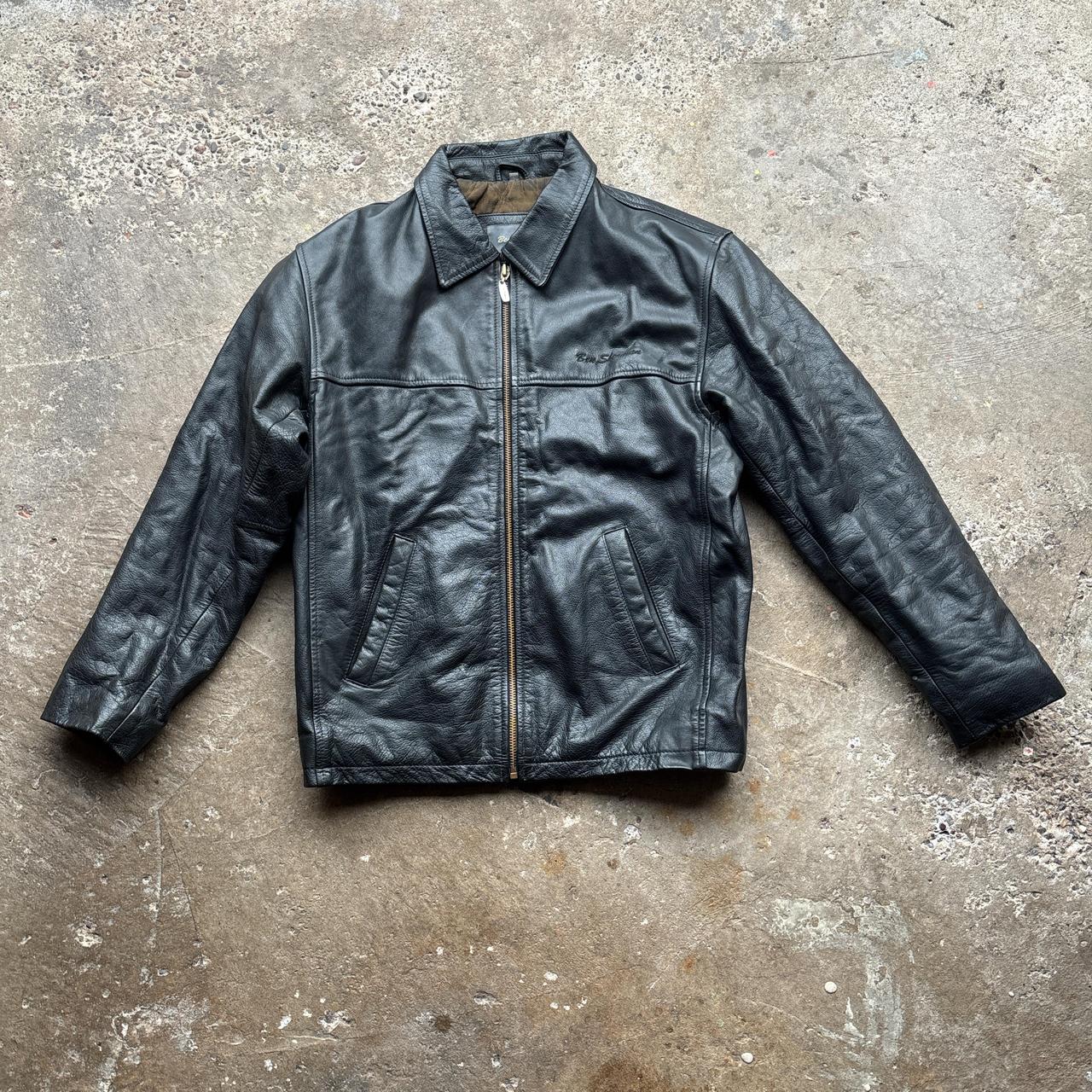 Vintage Ben Sherman leather jacket - S