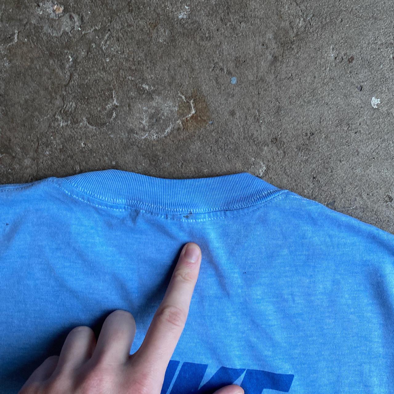 Vintage ‘85 Blue Nike Graphic Single Stitch Running T-Shirt - S