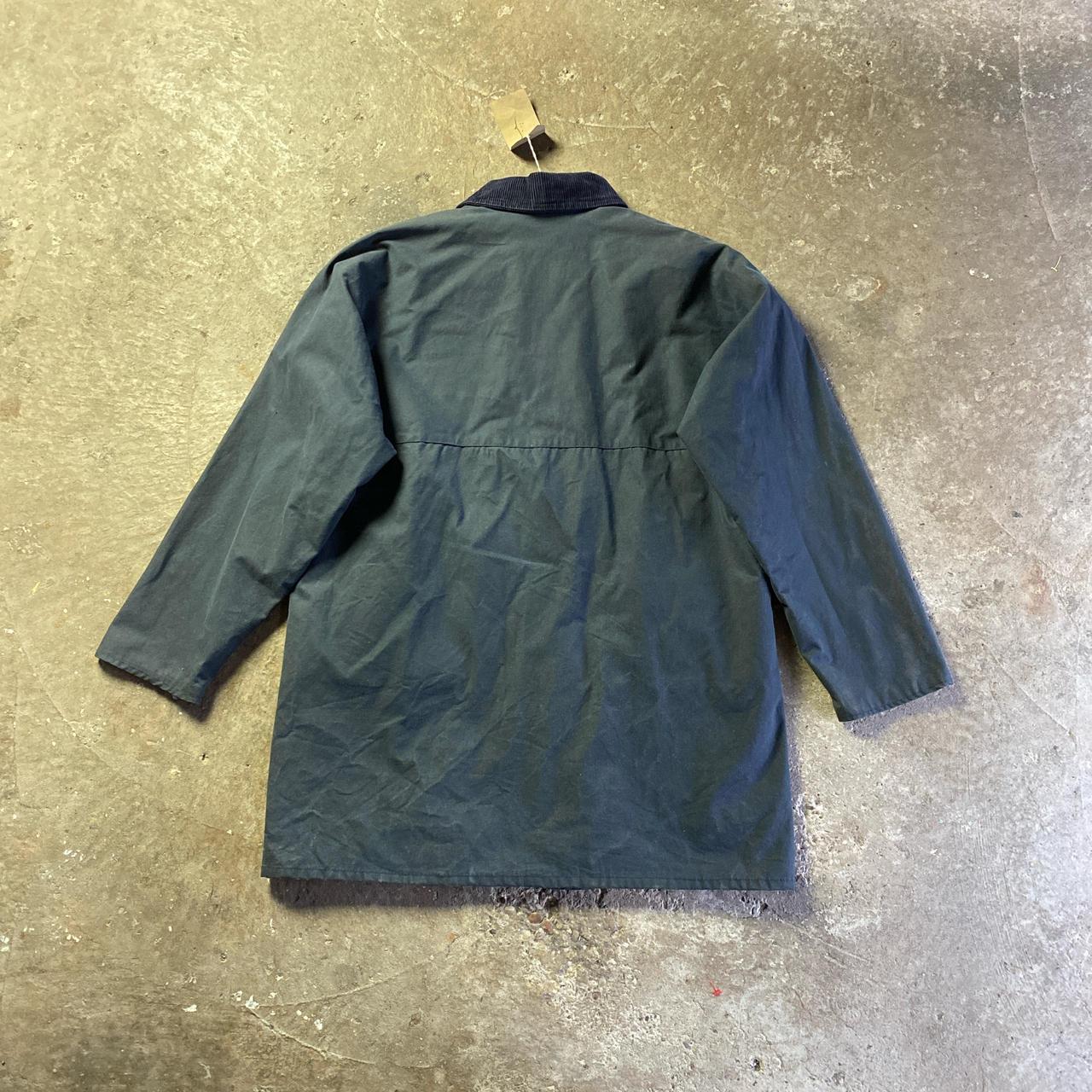 Vintage Navy Regatta Waxed Jacket - L