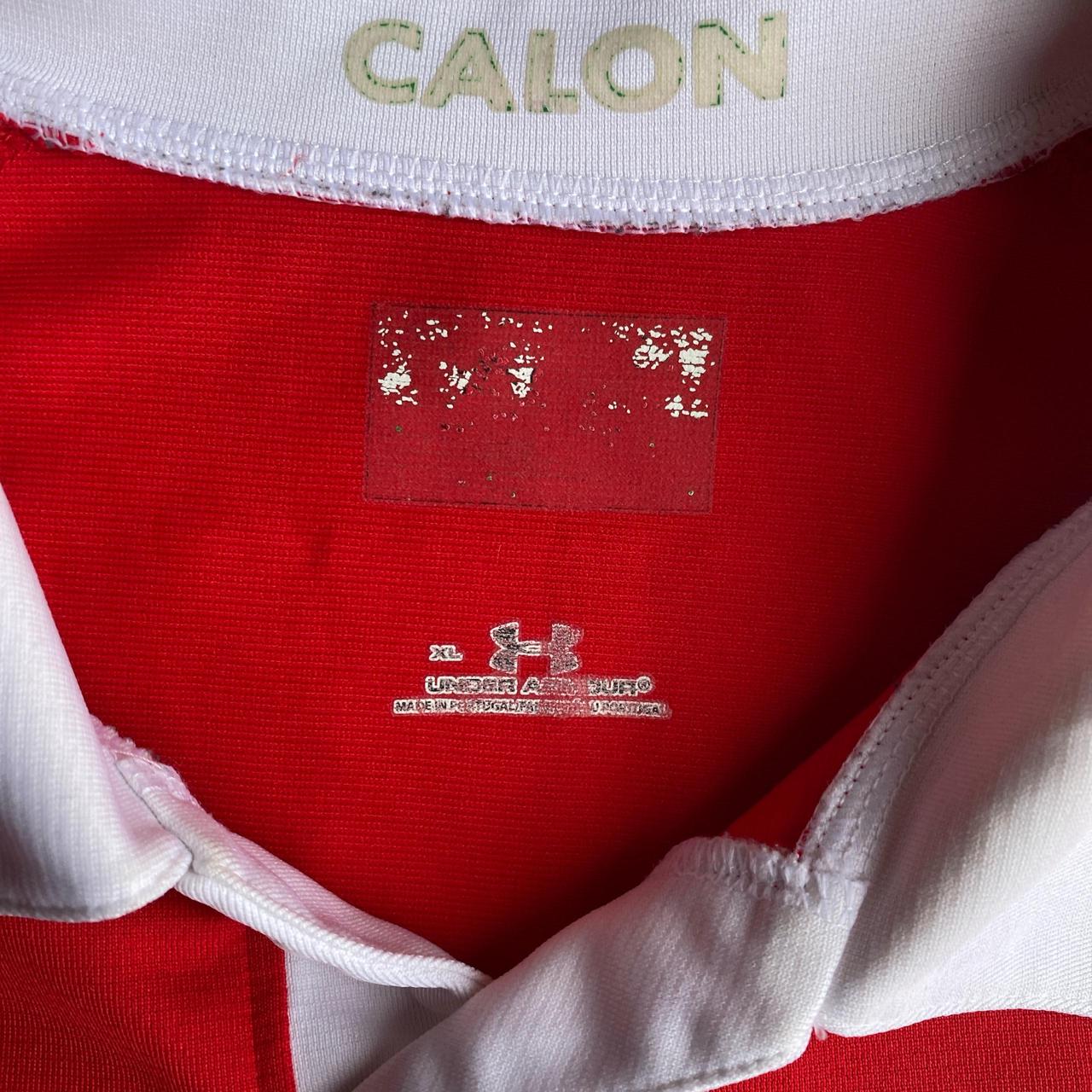 Red Under Armour Wales Rugby Shirt - XL