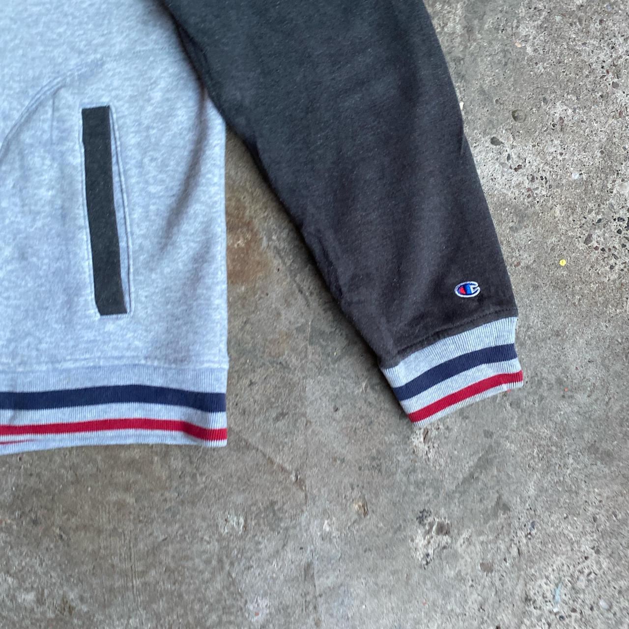 Grey Champion Varsity Jacket - S