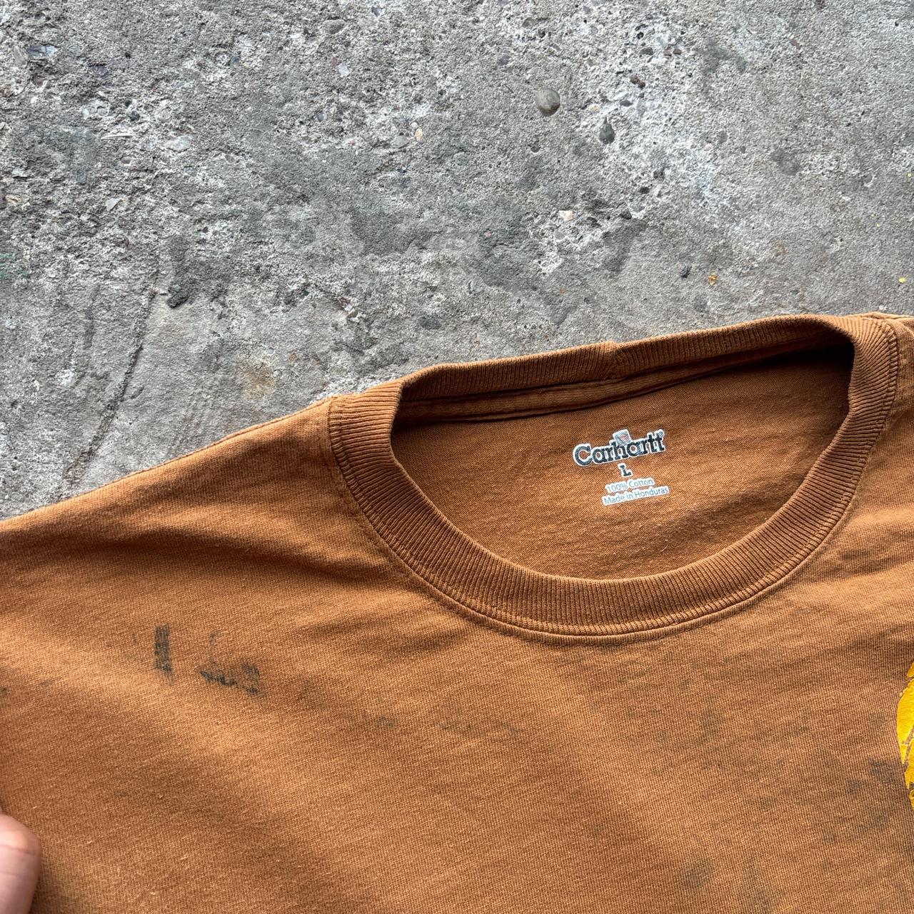 Vintage Tan Carhartt long-sleeve top - L