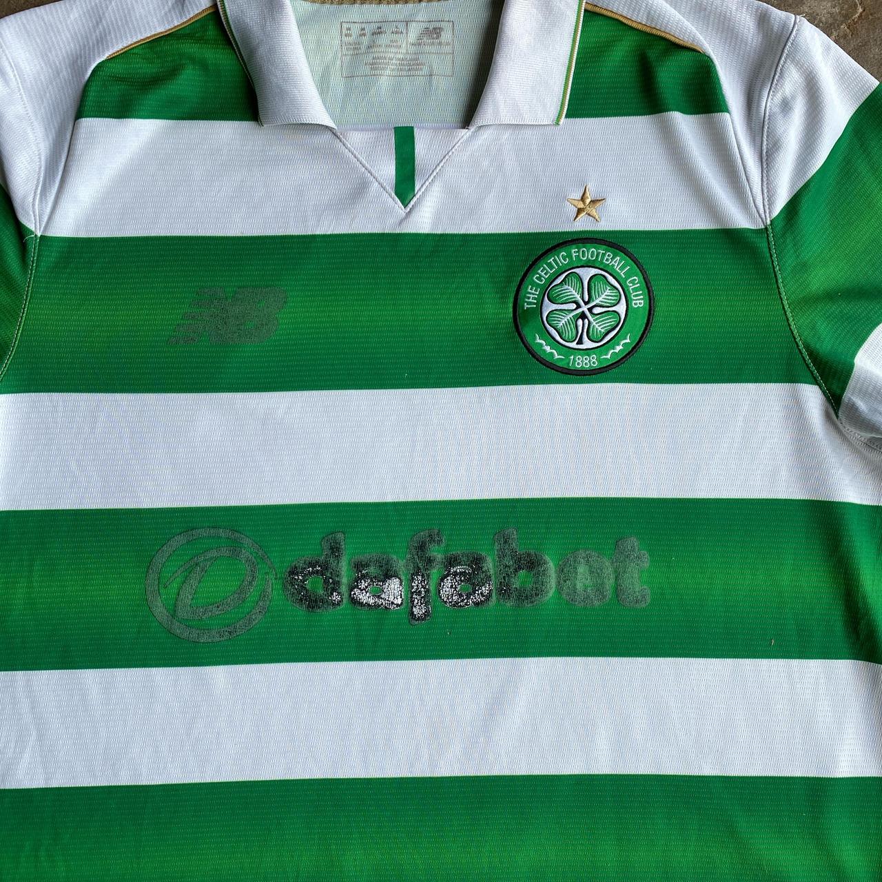 Celtic FC 2017/18 New Balance Home Shirt - M