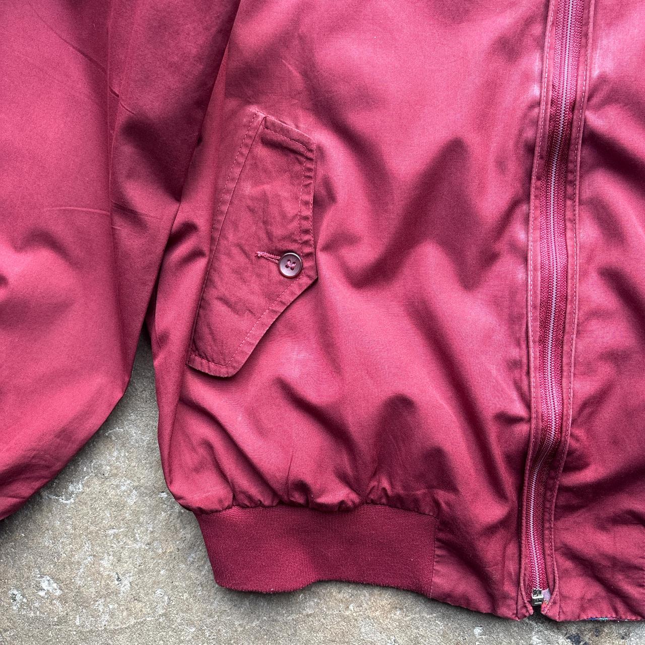 Vintage Burgundy Baracuta Harrington Jacket - L