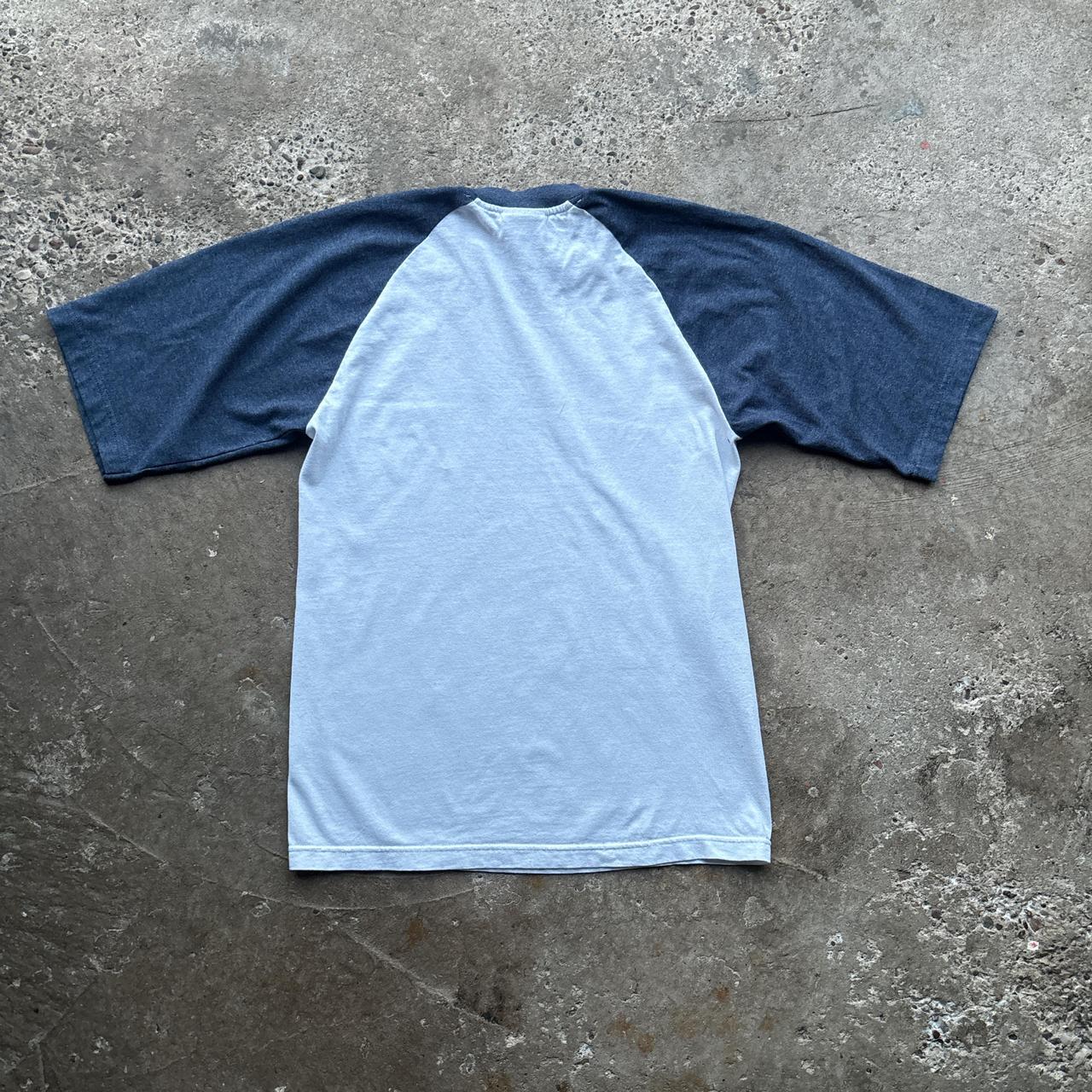 00s White Nike Team New York Yankees Raglan T-shirt - S