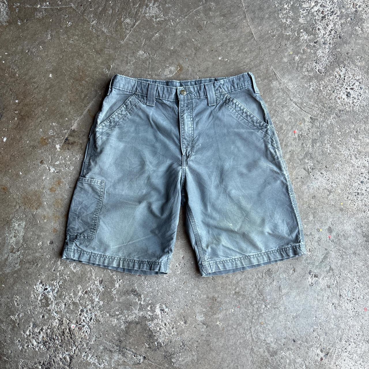 Grey Carhartt Carpenter Shorts - W34