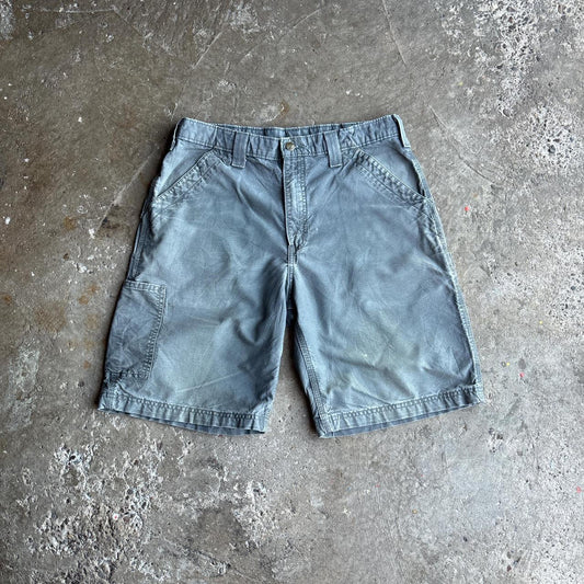 Grey Carhartt Carpenter Shorts - W34