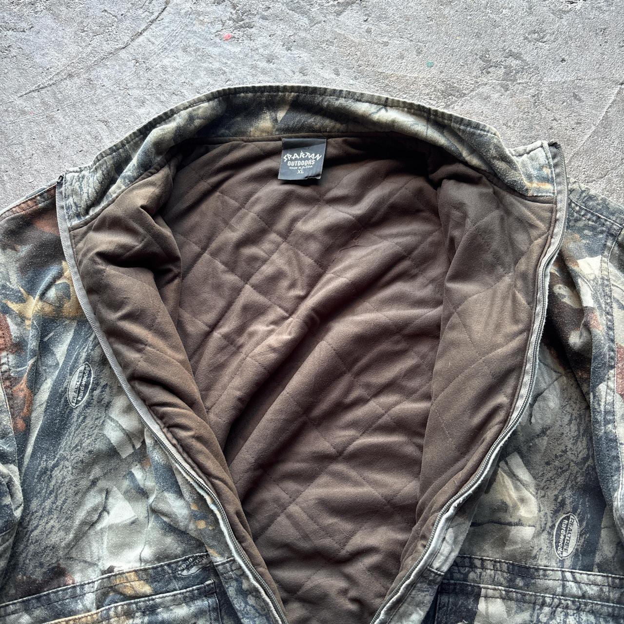 Real tree hunting  bomber jacket - XL