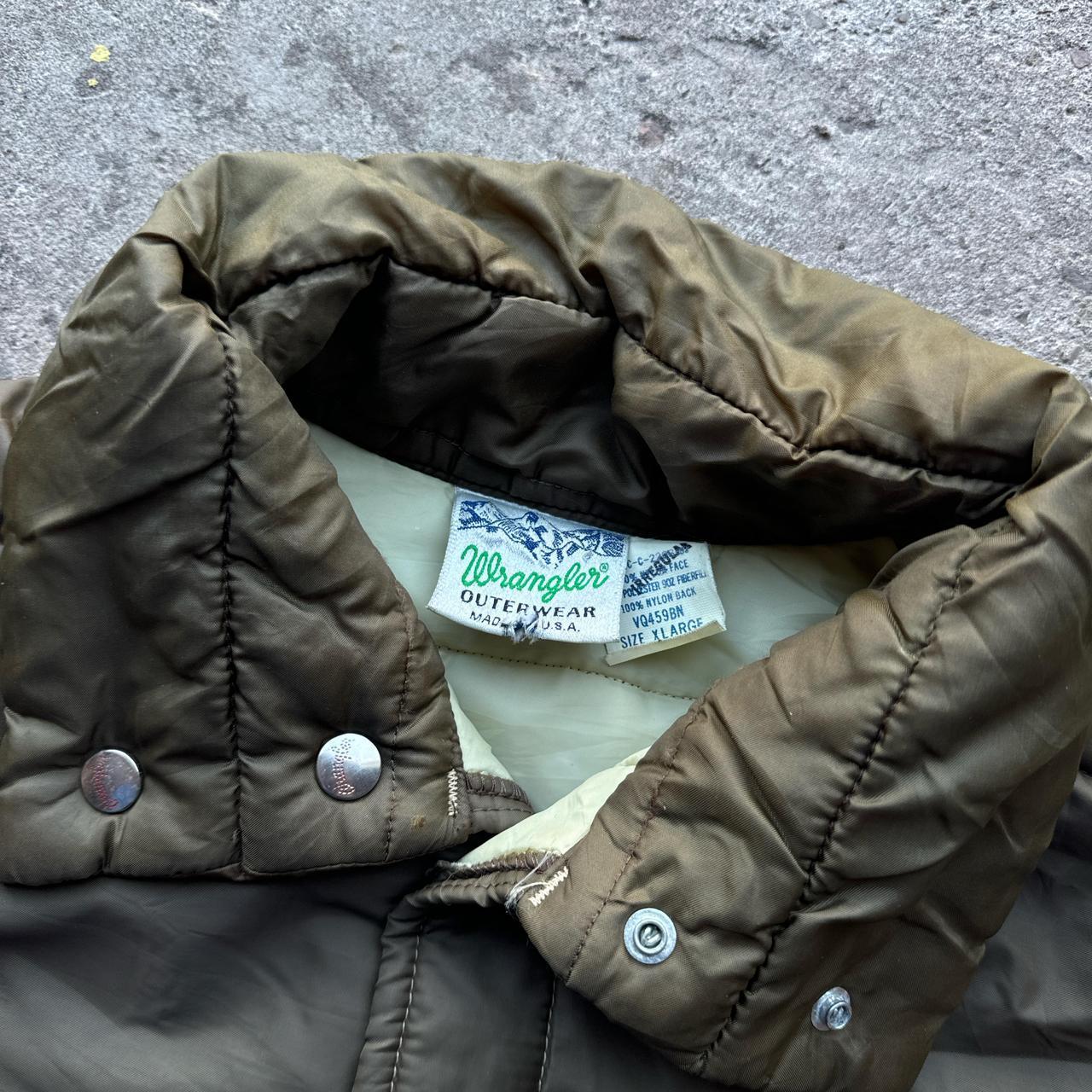 Vintage Wrangler puffer gilet