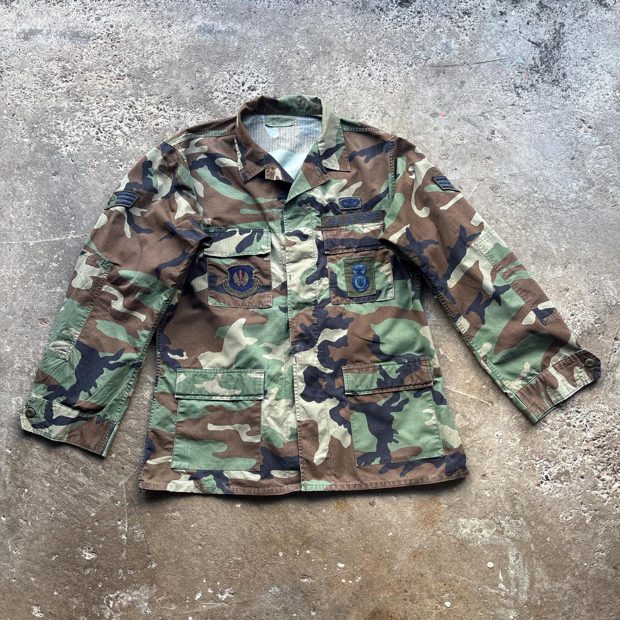 Camo US Air Force Shirt - L