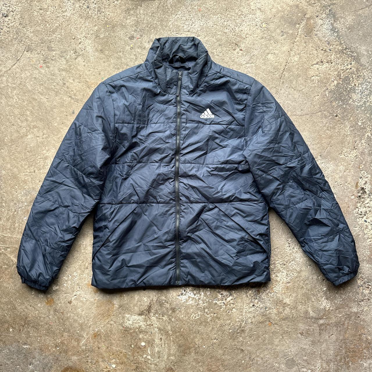 Navy blue Adidas puffer jacket