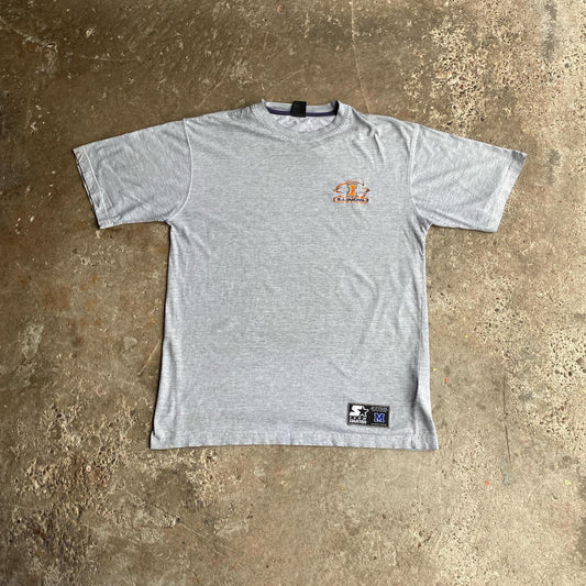 Grey Illinois Graphic Starter T-Shirt - M