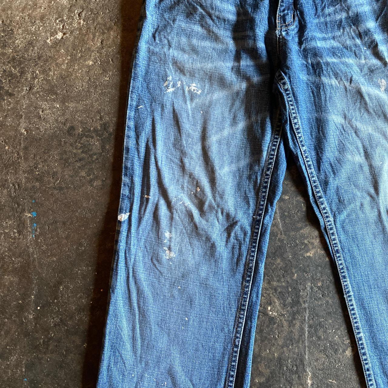 Blue Faded Dickies Denim Jeans - W30