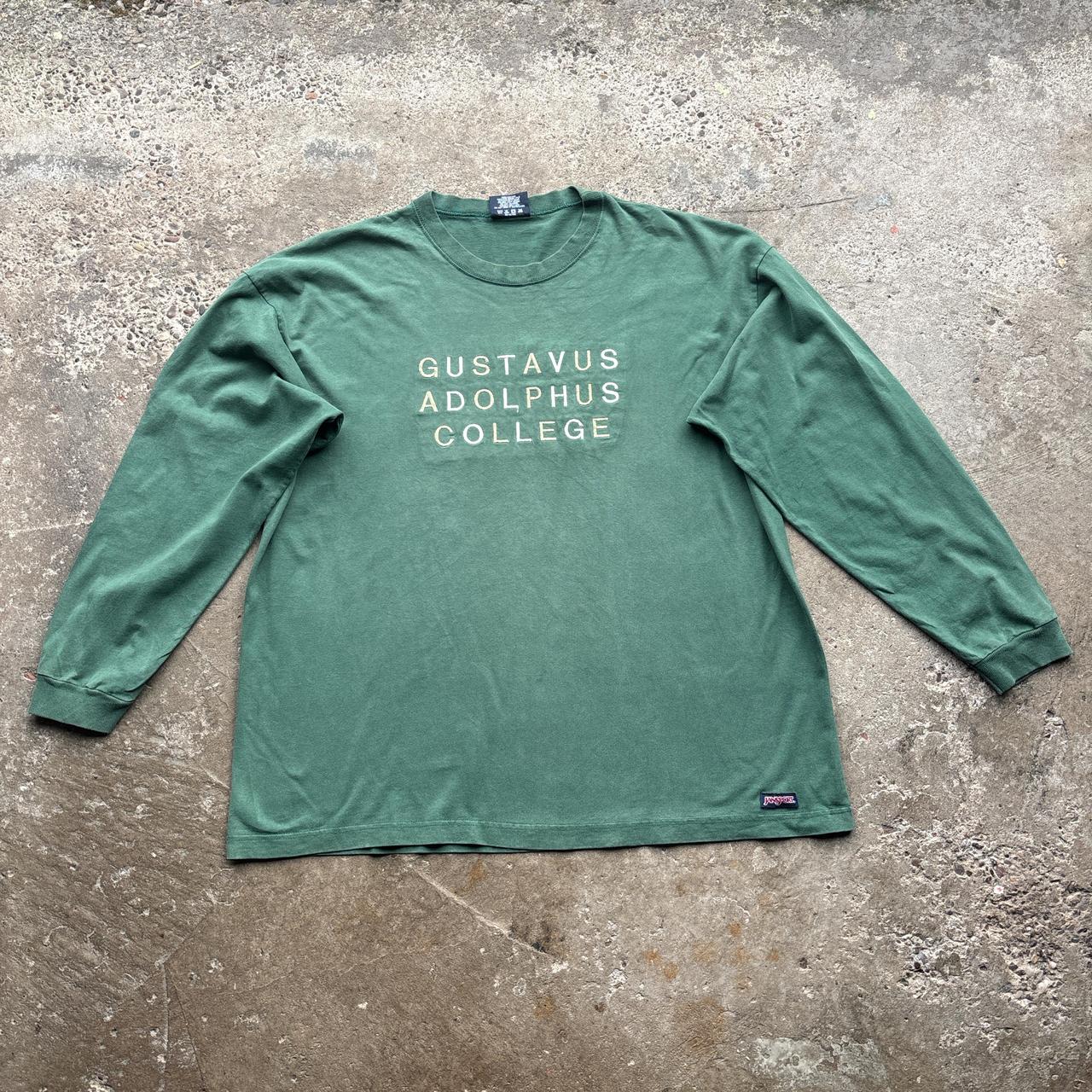 90s green Jansport long sleeve - XXL