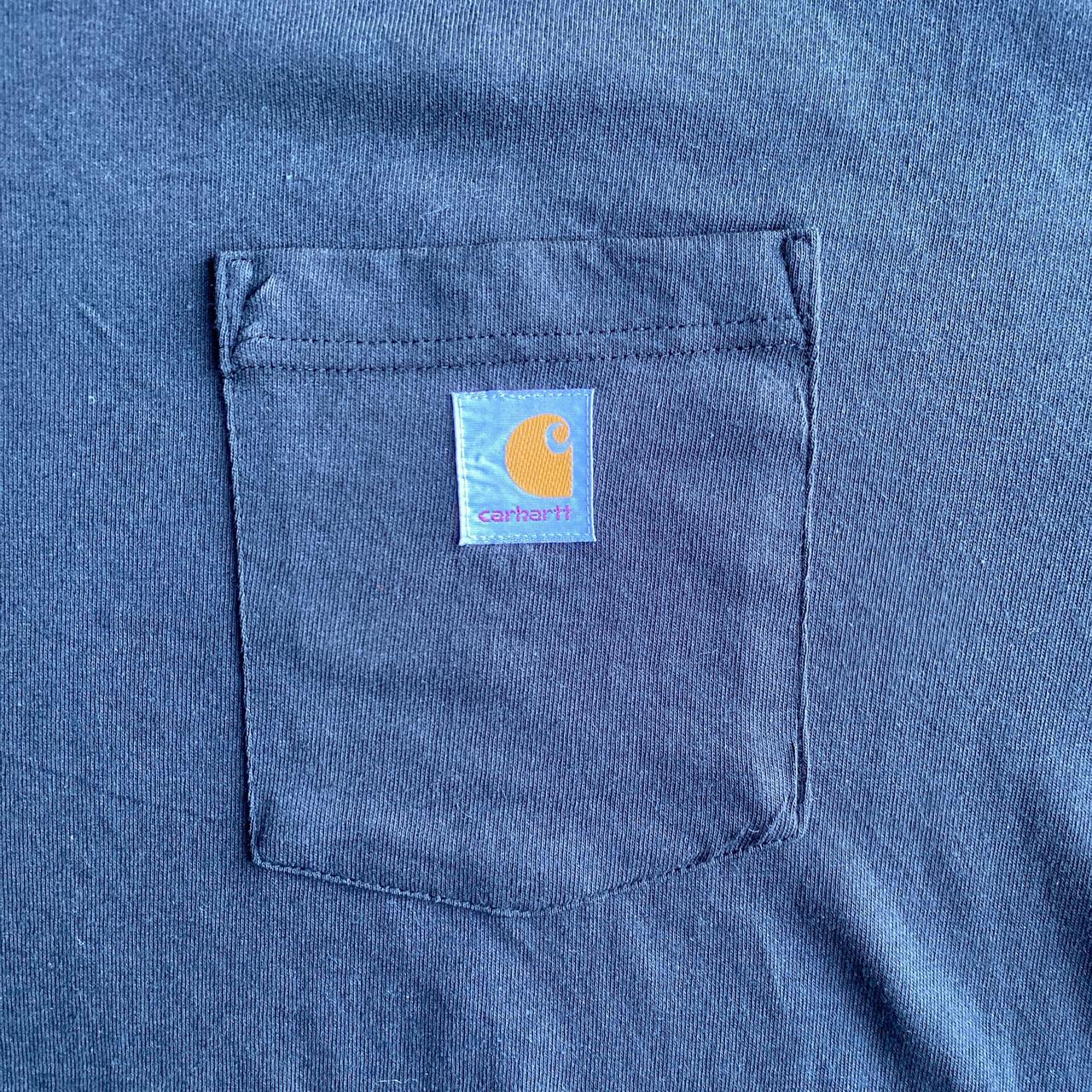 Black Loose Fit Carhartt Pocket T-Shirt - 3XL