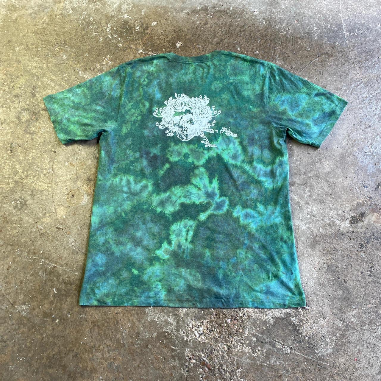 Green Tie Dye Carhartt Graphic - 2XL
