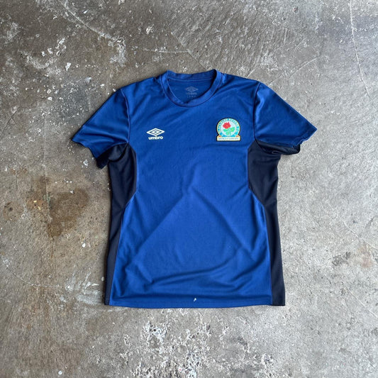 Blue 2016-17 Blackburn Umbro Training Football Shirt