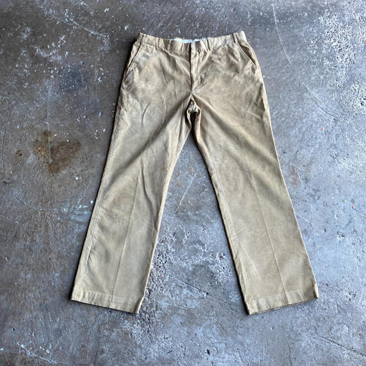 Vintage Tan Corduroy Trousers - W38
