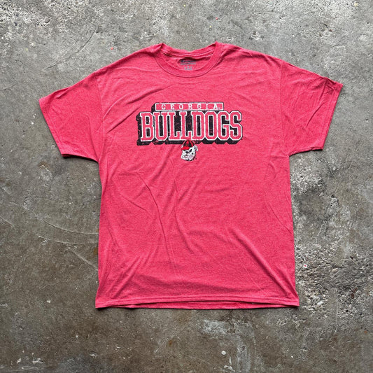 Red champion Georgia Bulldogs t-shirt