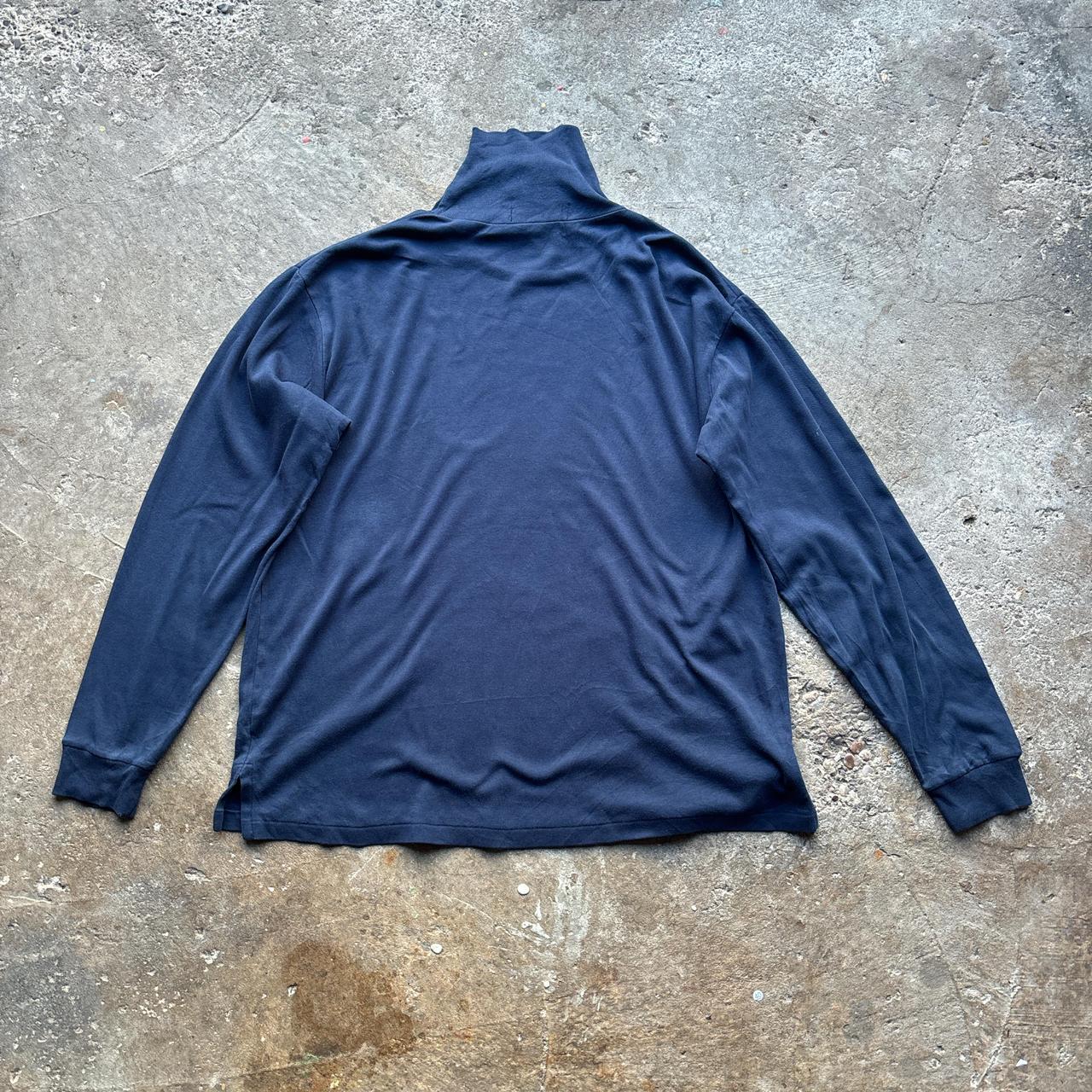 Navy Ralph Lauren long sleeve top with turtle neck