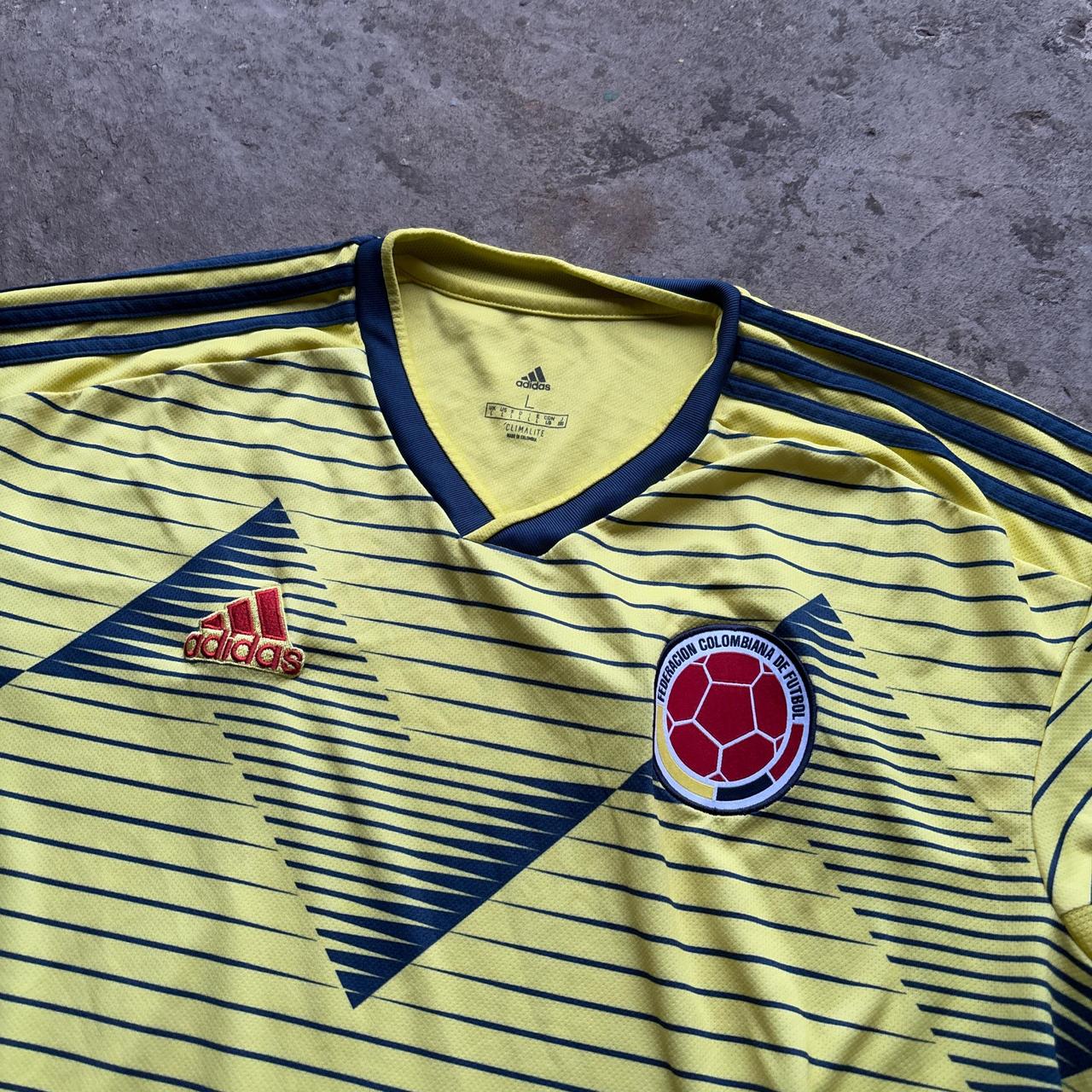 Colombia 2019/2020 home Adidas football shirt