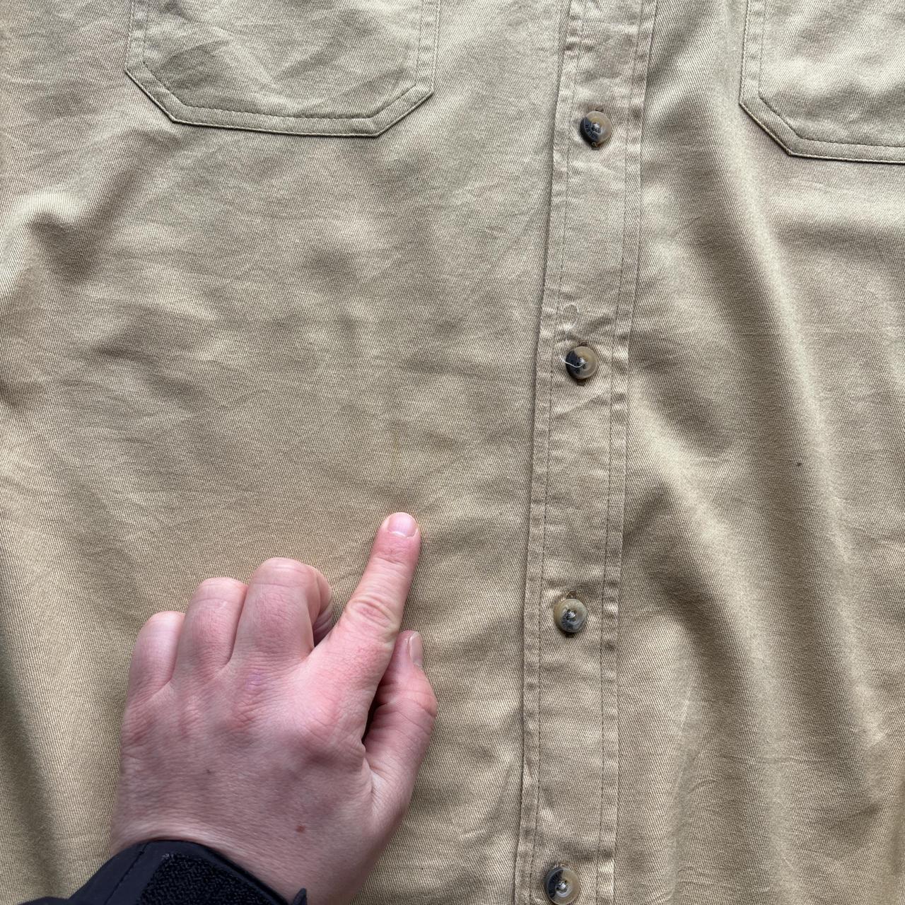 Tan Wrangler short-sleeves shirt - XL