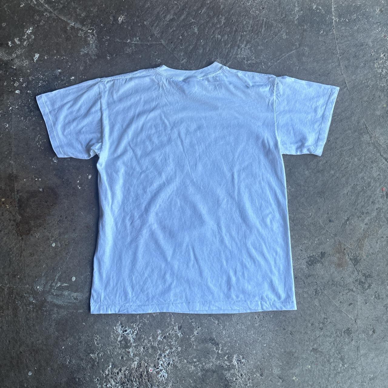 White Chicago Bulls Looney Tunes Michael Jordon 91 Vintage 1996 T Shirt