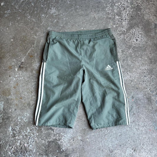 Adidas Green Tracksuit Shorts