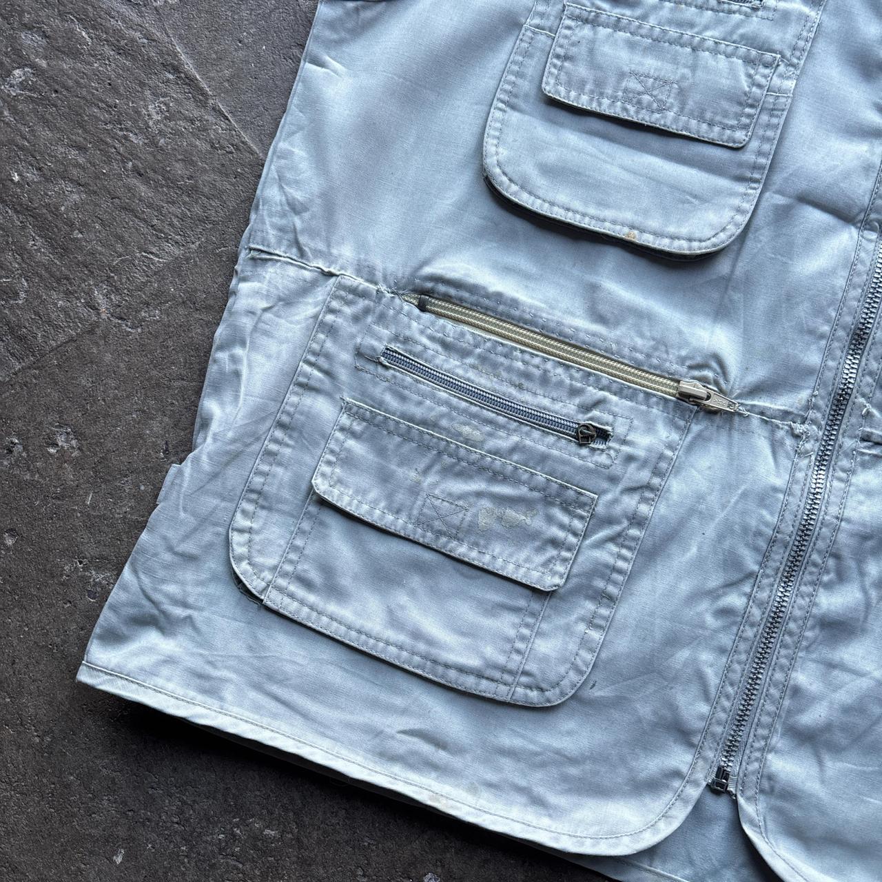 Vintage Grey technical vest - XL
