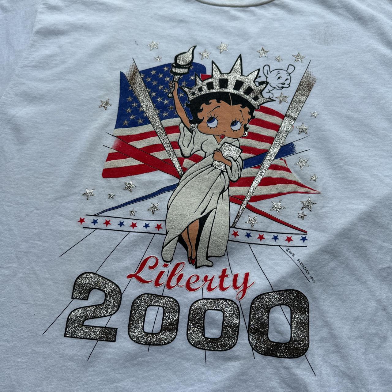 90s Betty Boop liberty t-shirt