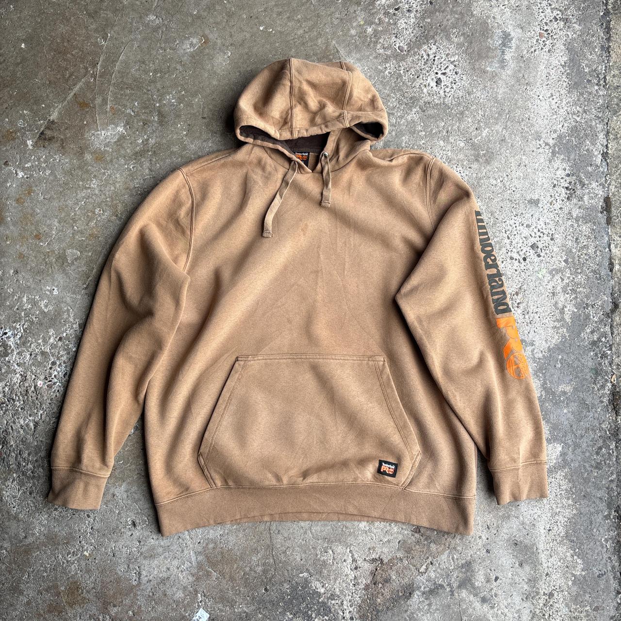 Tan/Brown Timberland Hoodie - XL