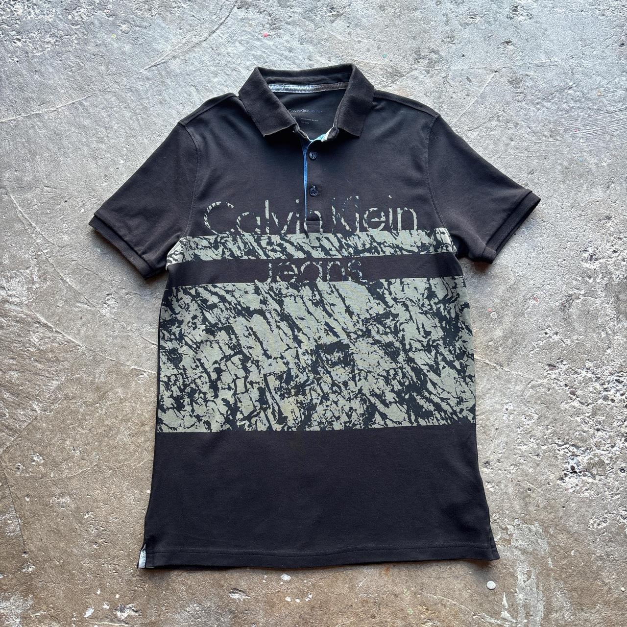 Black Calvin Klein Jeans Polo shirt - M
