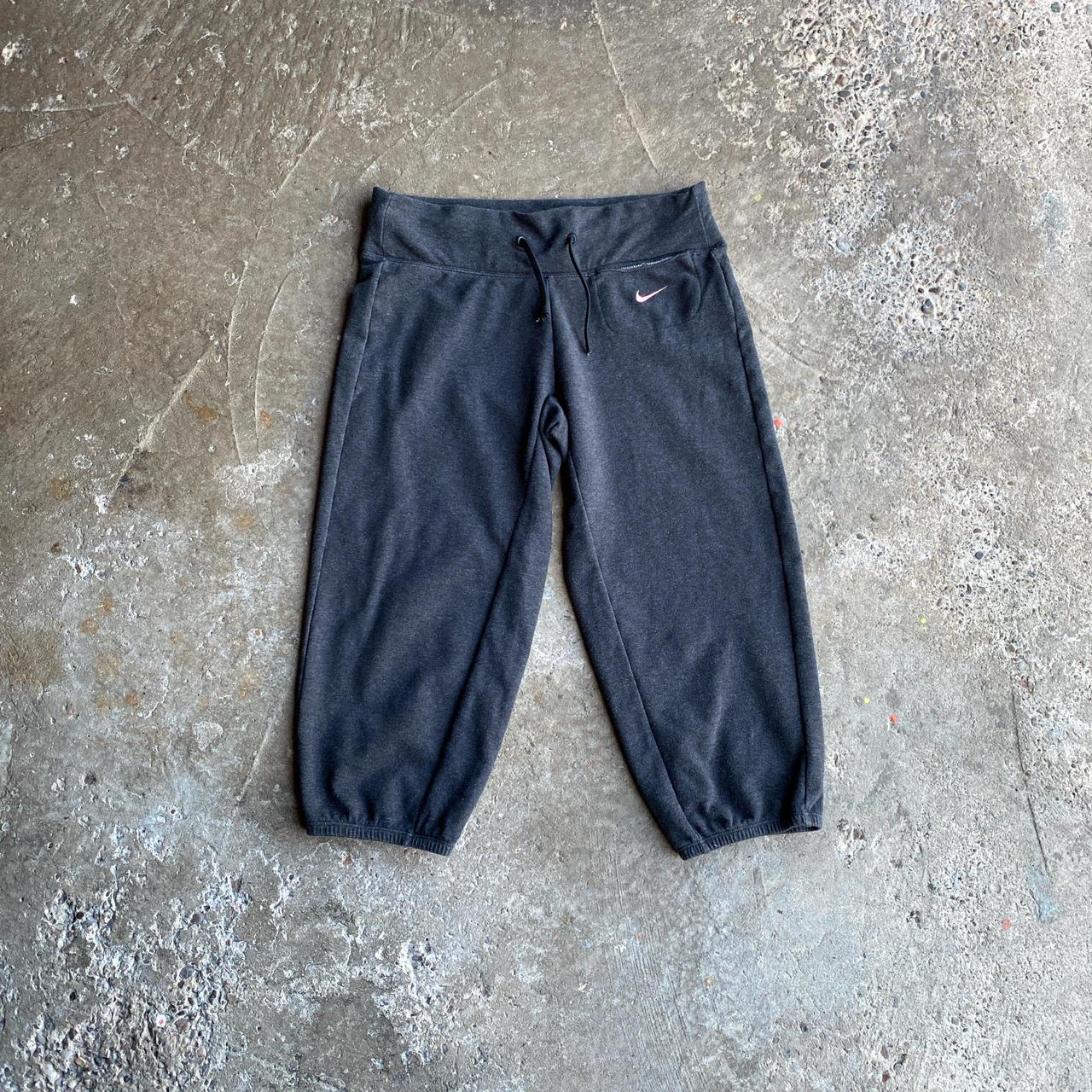 Grey Nike 2/3 Nike Sweatpants - XS