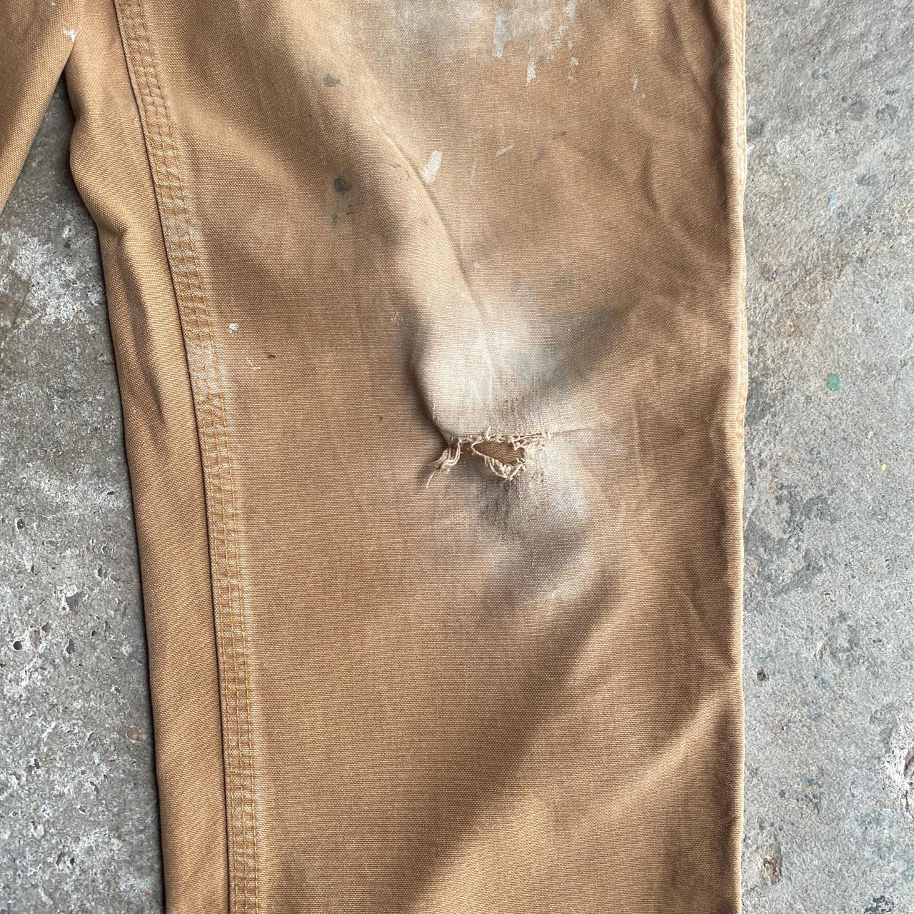 Tan Carhartt Workwear Carpenter Pants - W32