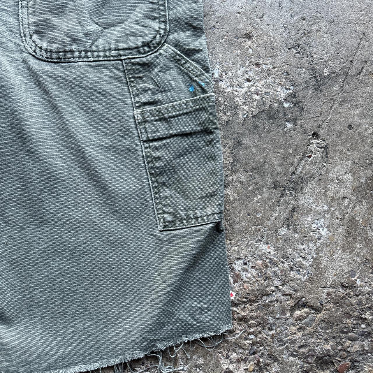Vintage Grey Carhartt distressed shorts