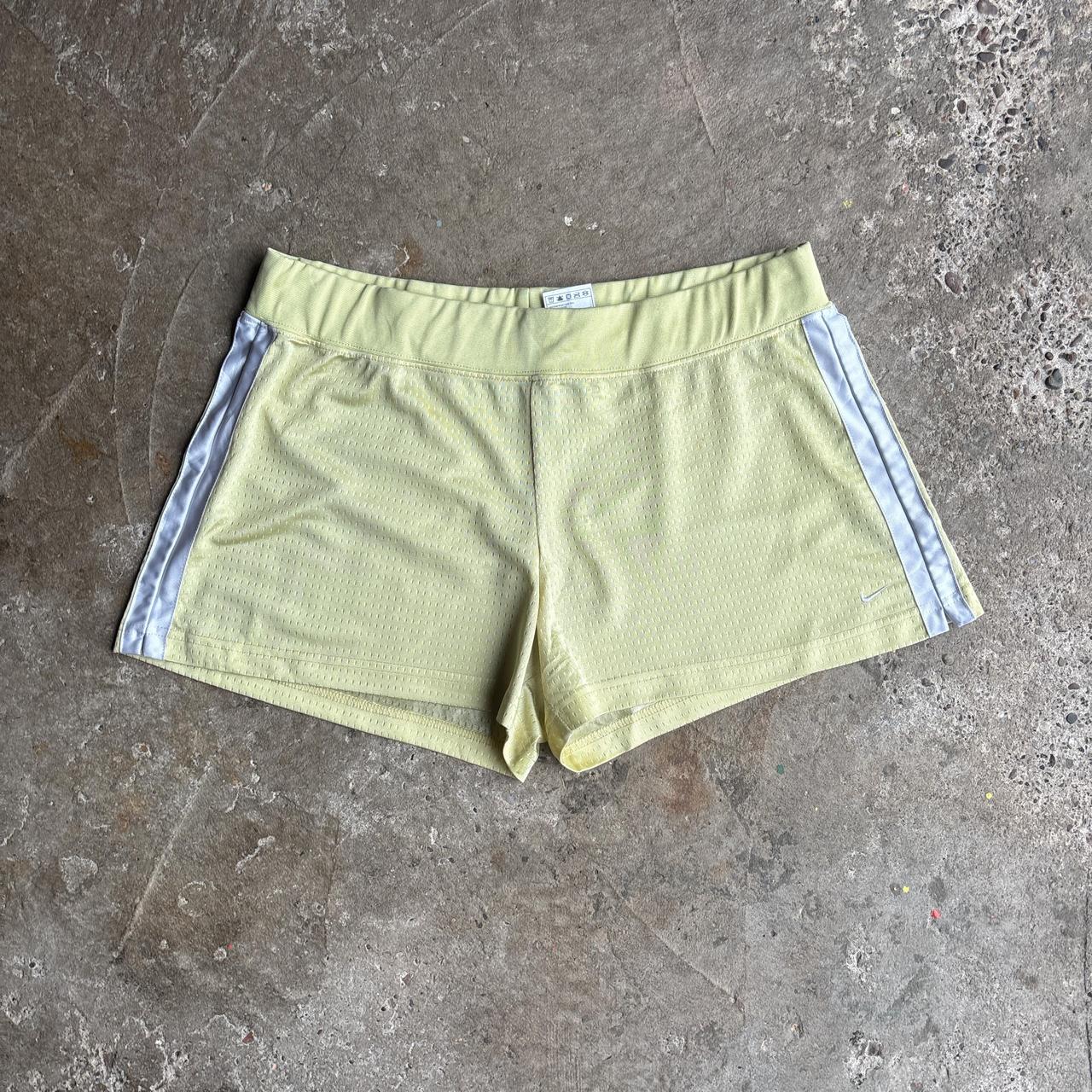 Yellow Nike Basketball Shorts - XL (women’s)