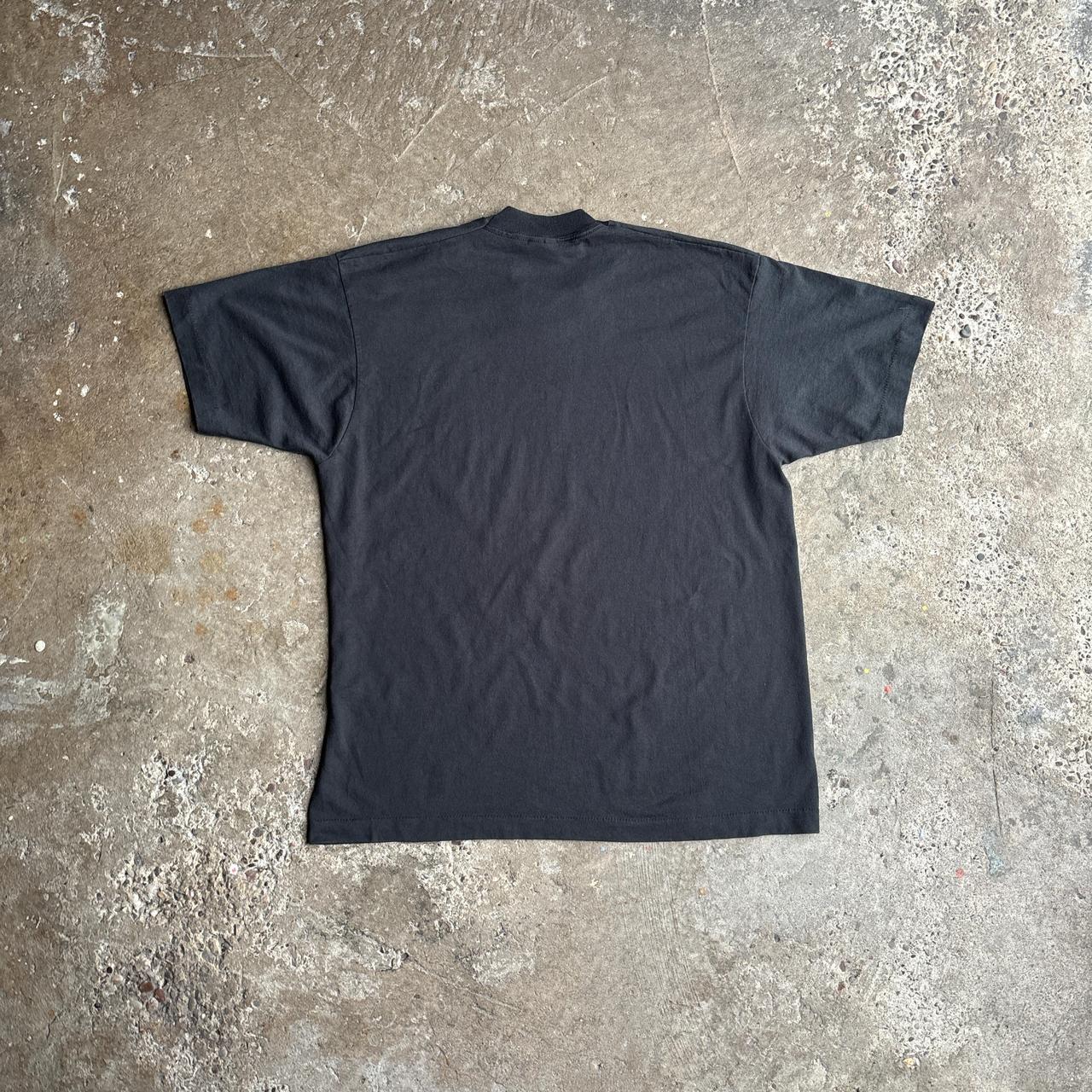 Vintage Black ‘Dite’ Graphic Single Stitch T-Shirt - XL