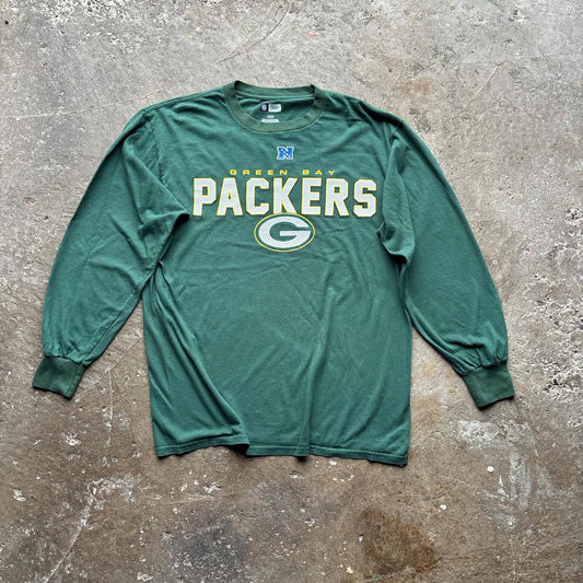 Green Green Bay Packers NFL long-sleeve top - L