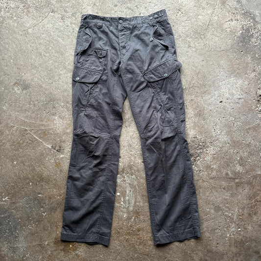 Grey cargo pants