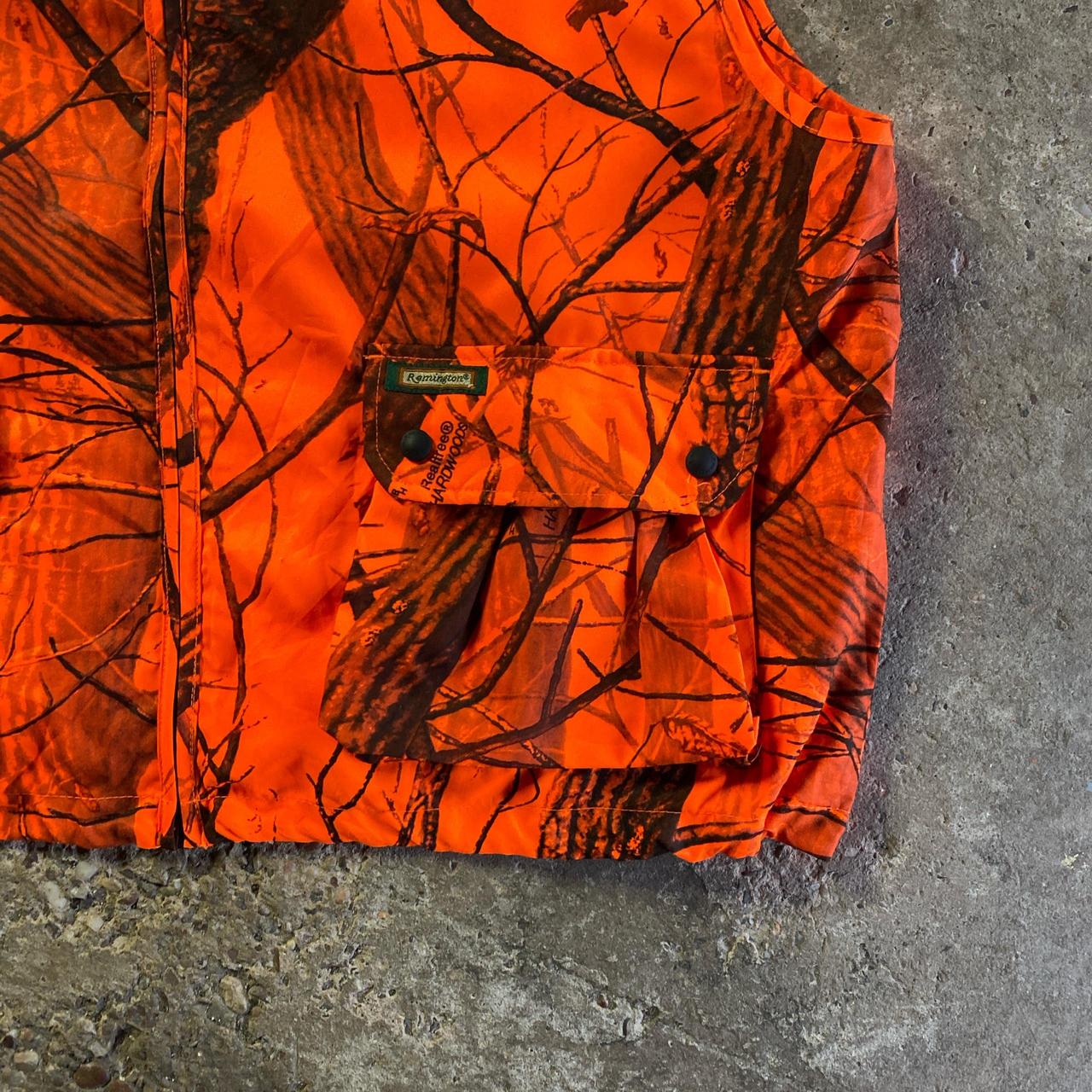 Orange Remington Realtree Print Vest Jacket - XL