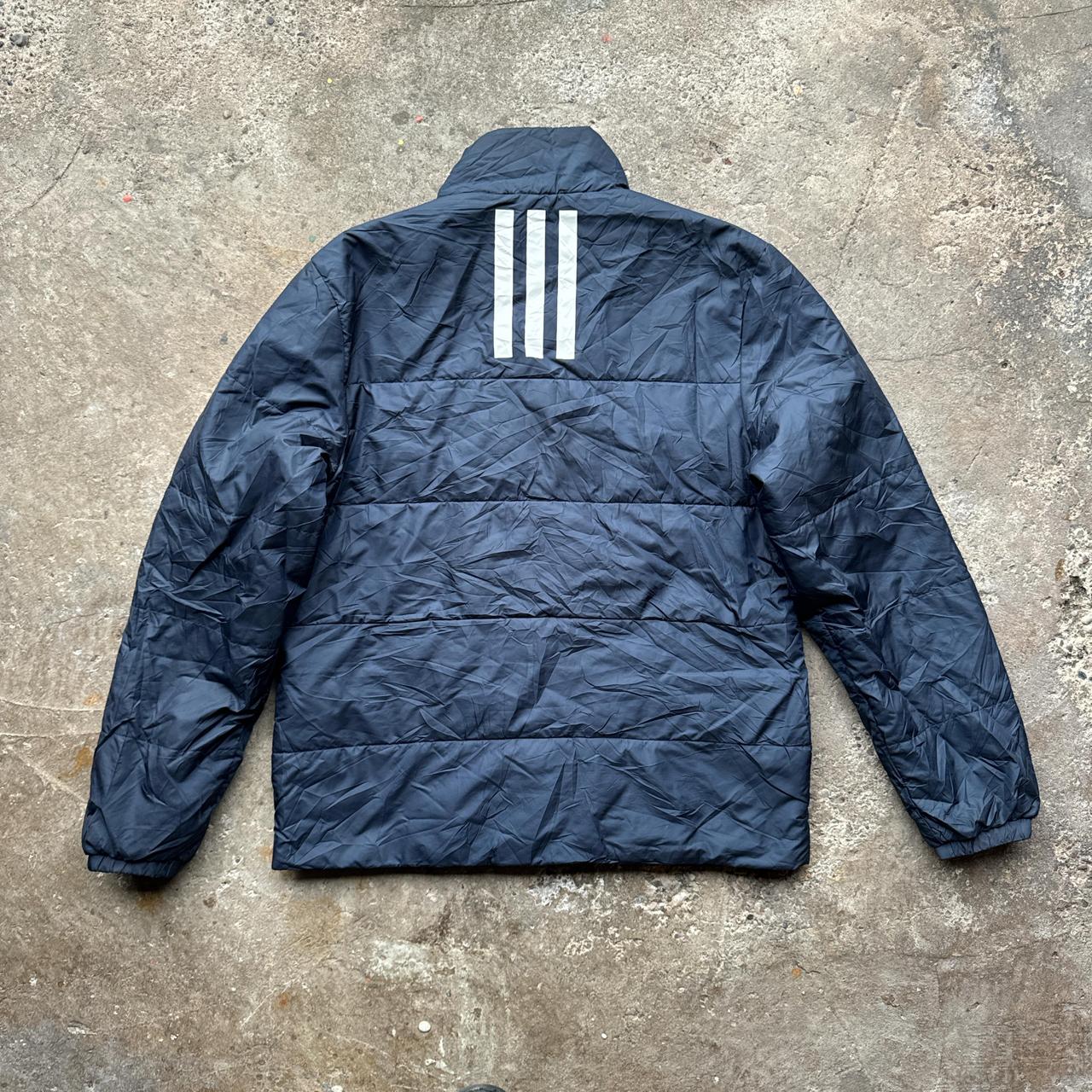 Navy blue Adidas puffer jacket