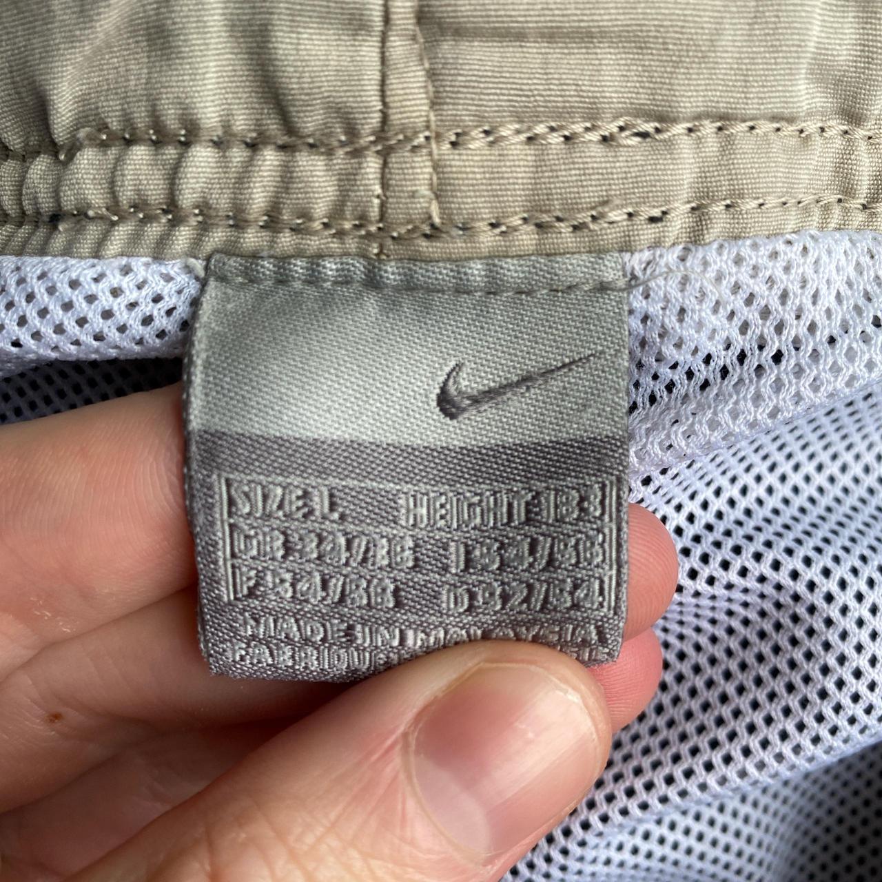 Vintage Grey Nike Swimming Shorts - L