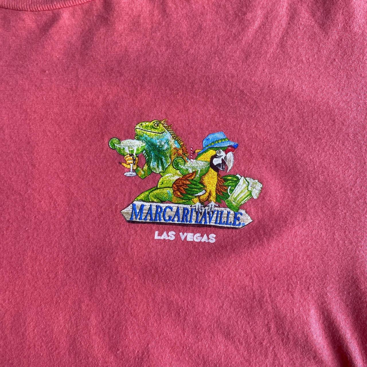Pink Margaritaville Graphic Bar T-Shirt - L