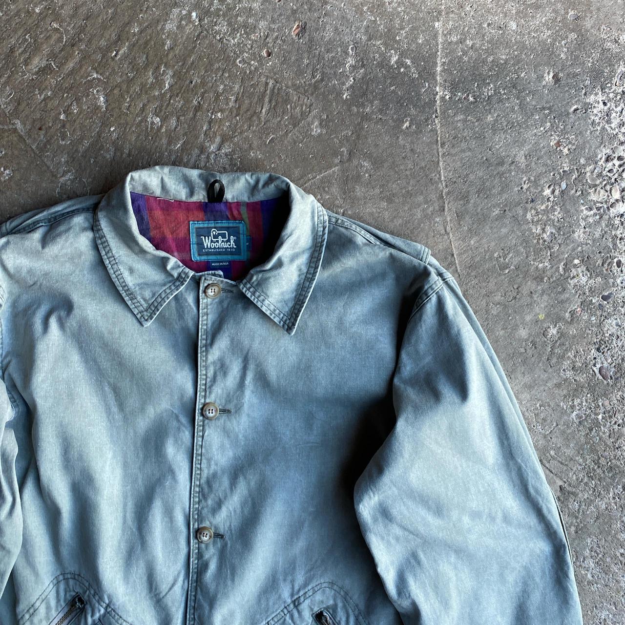 Vintage Grey Woolrich Chore Jacket - L