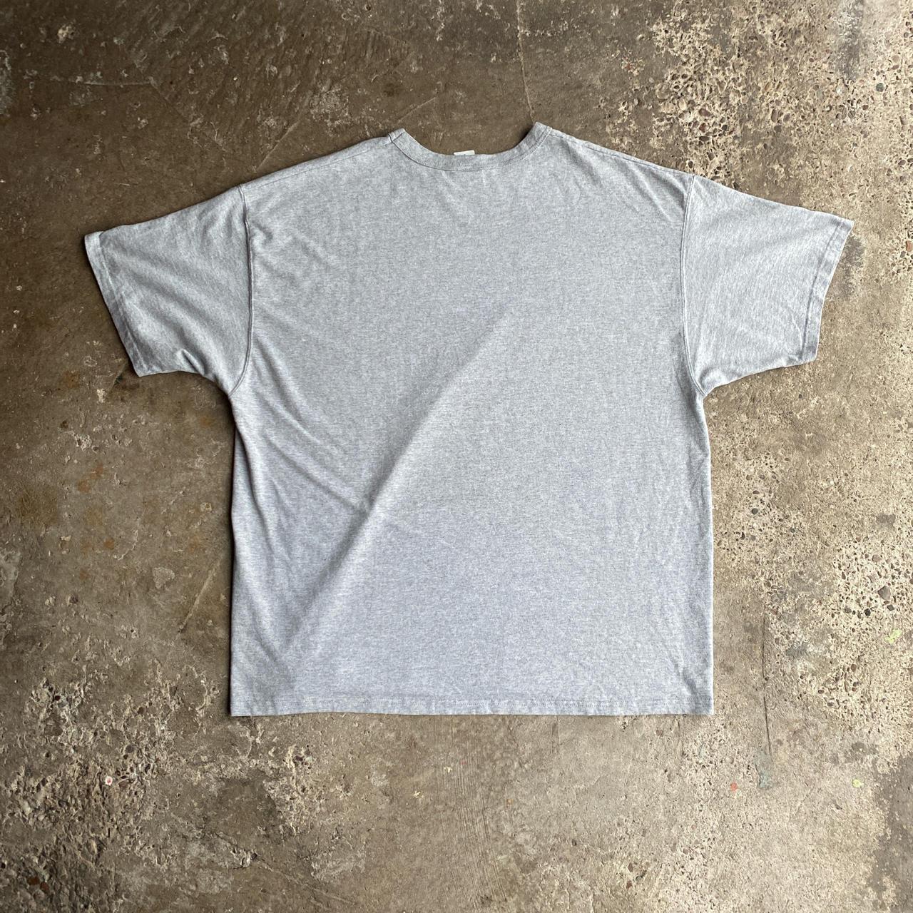 Grey Graphic Champion T-Shirt - XL
